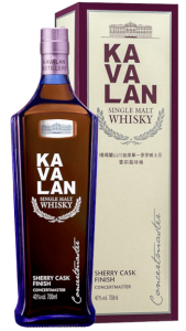 Kavalan Whisky Taiwan Formosa Single Malt Concertmaster Sherry Cask Finish ho