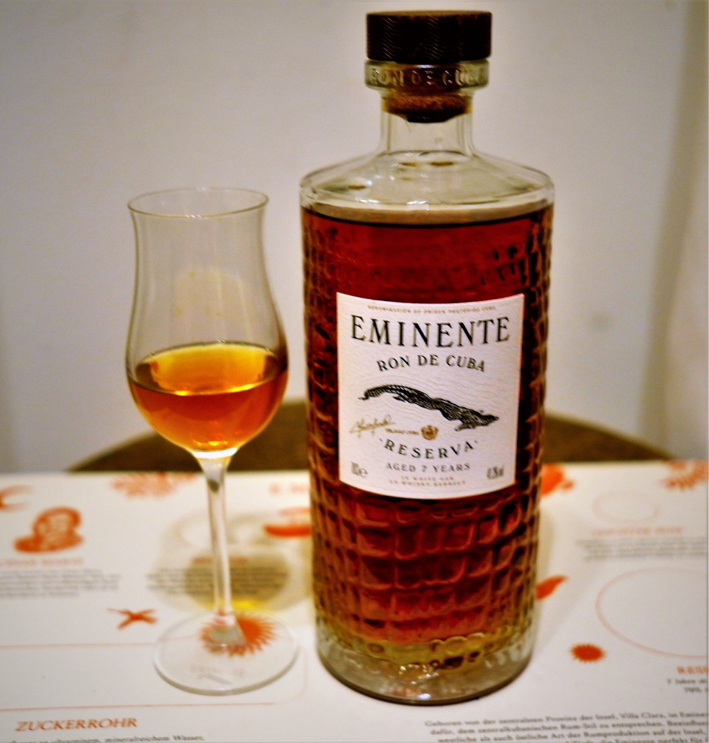 Eminente, Rum Eminente Ambar Claro 3 Years old 0,7L